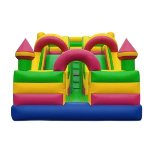Inflable Tobogán doble arco – Arriendo | Santiago Kids™